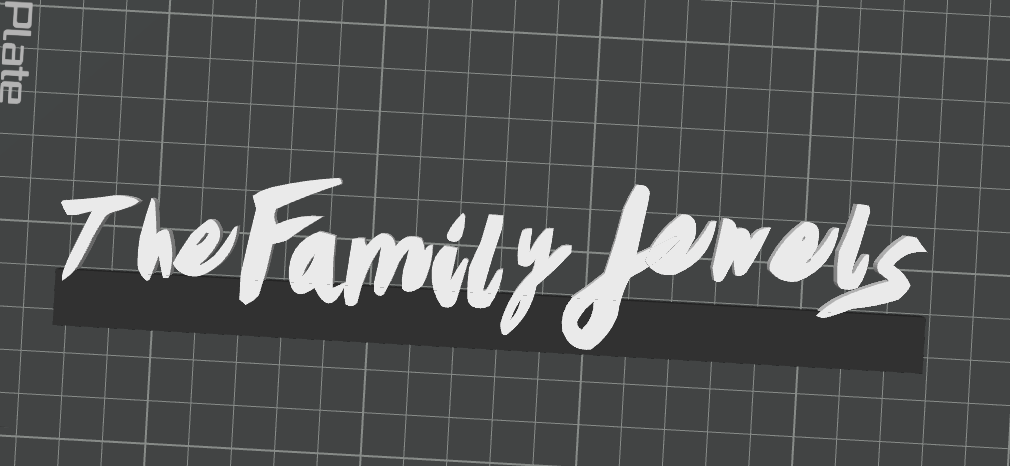 The Family Jewels - Marina (Display Stand)