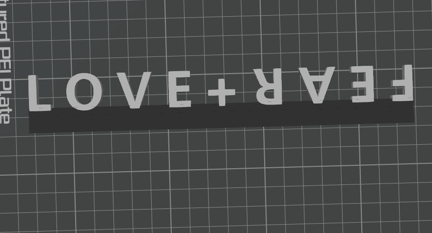 Love + Fear - Marina (Display Stand)