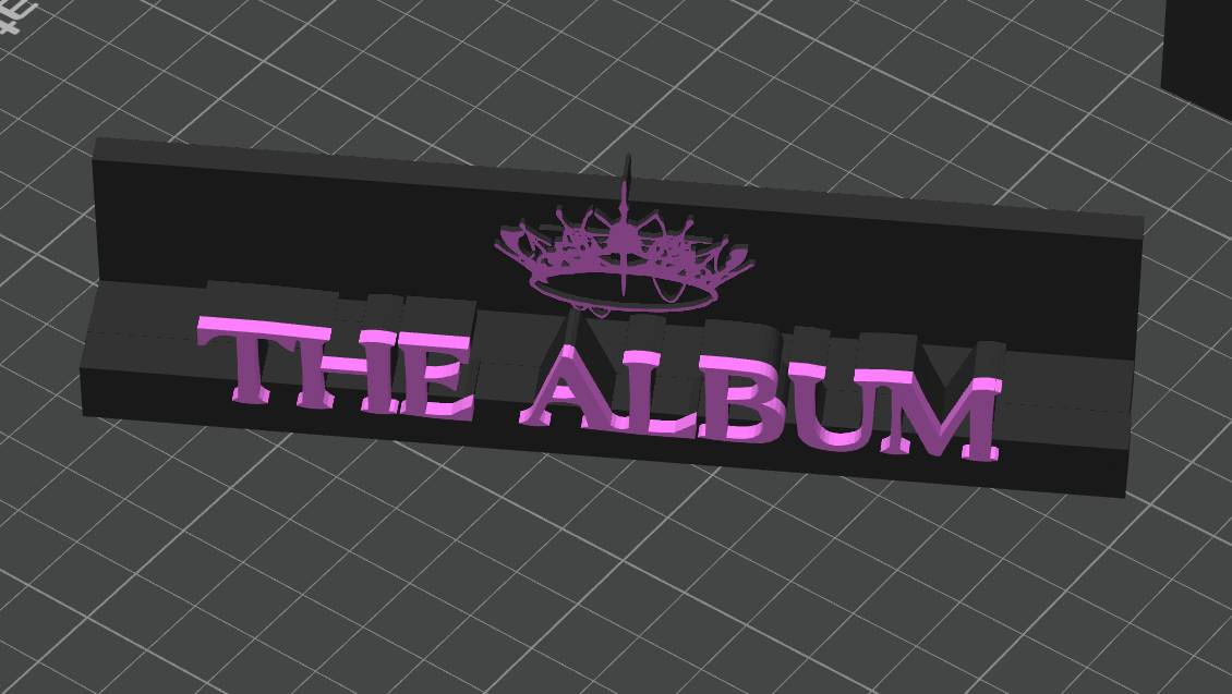 The Album - Blackpink (Display Stand)