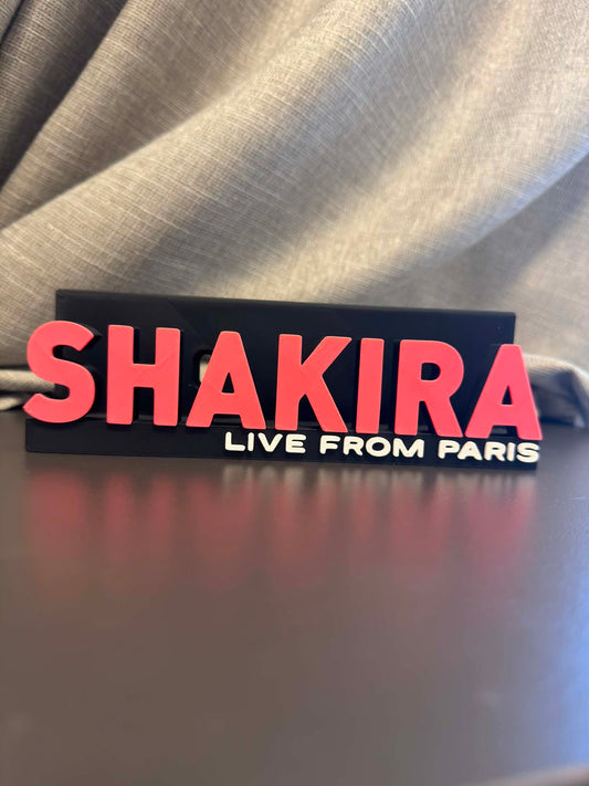 Shakira Live From Paris - Shakira (Display Stand)