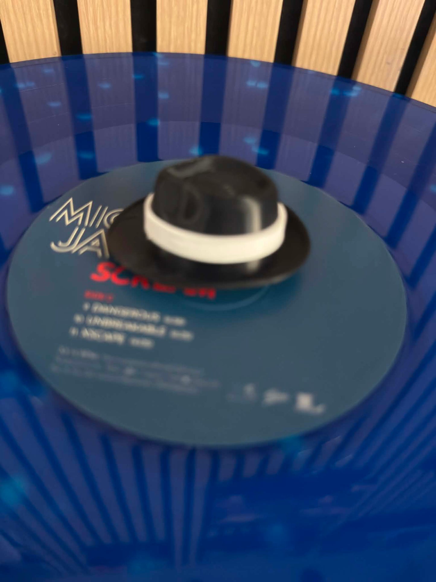 King Of Pop Hat (Vinyl Charm)