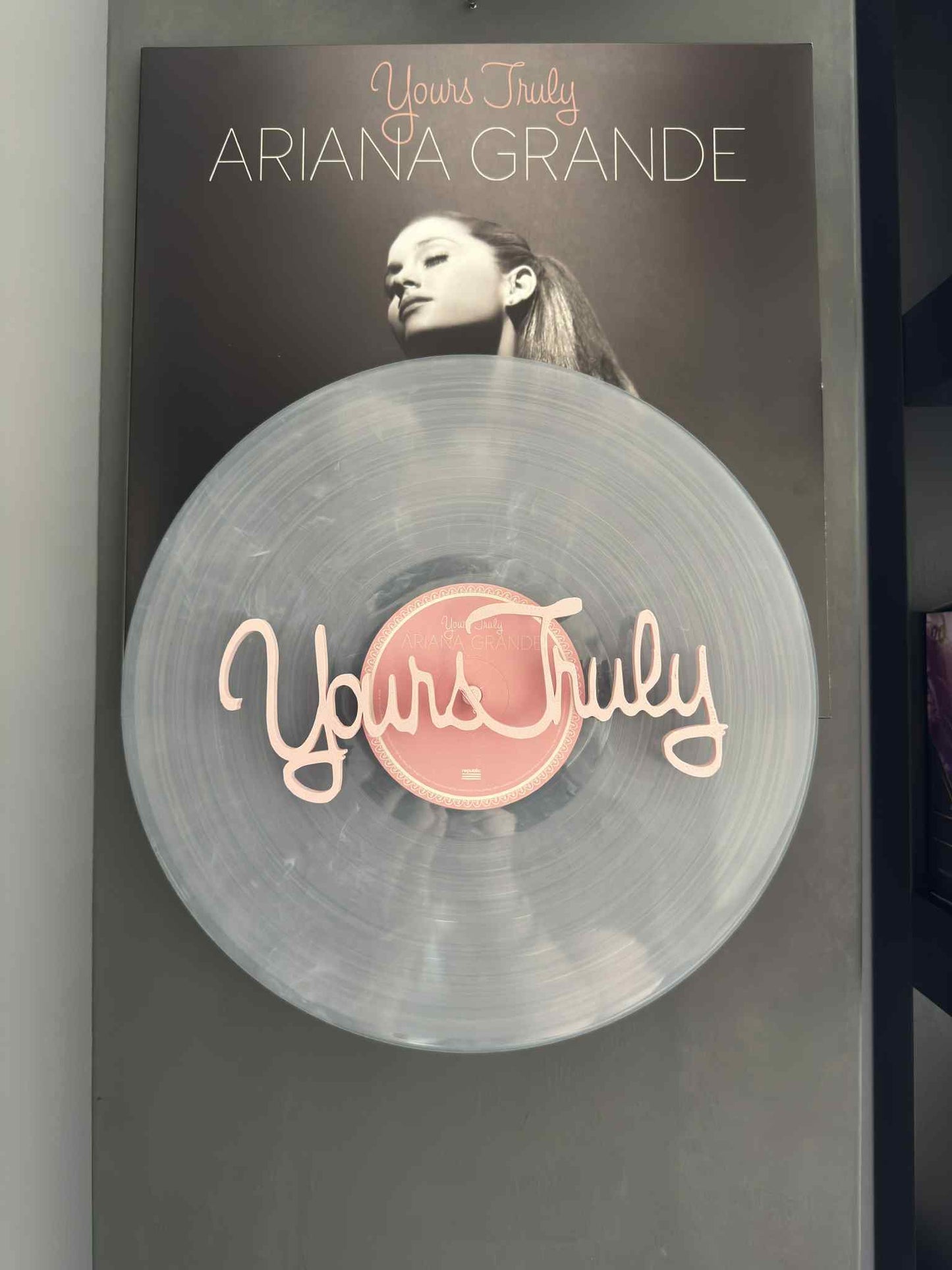 Yours Truly - Ariana Grande (Wall Displayer)