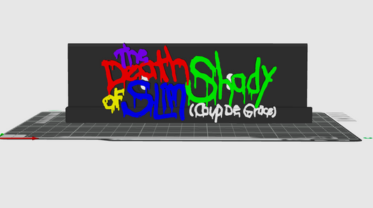 The Death Of Slim Shady  - Eminem (Display Stand)