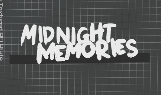 Midnight Memories - One Direction (Display Stand)