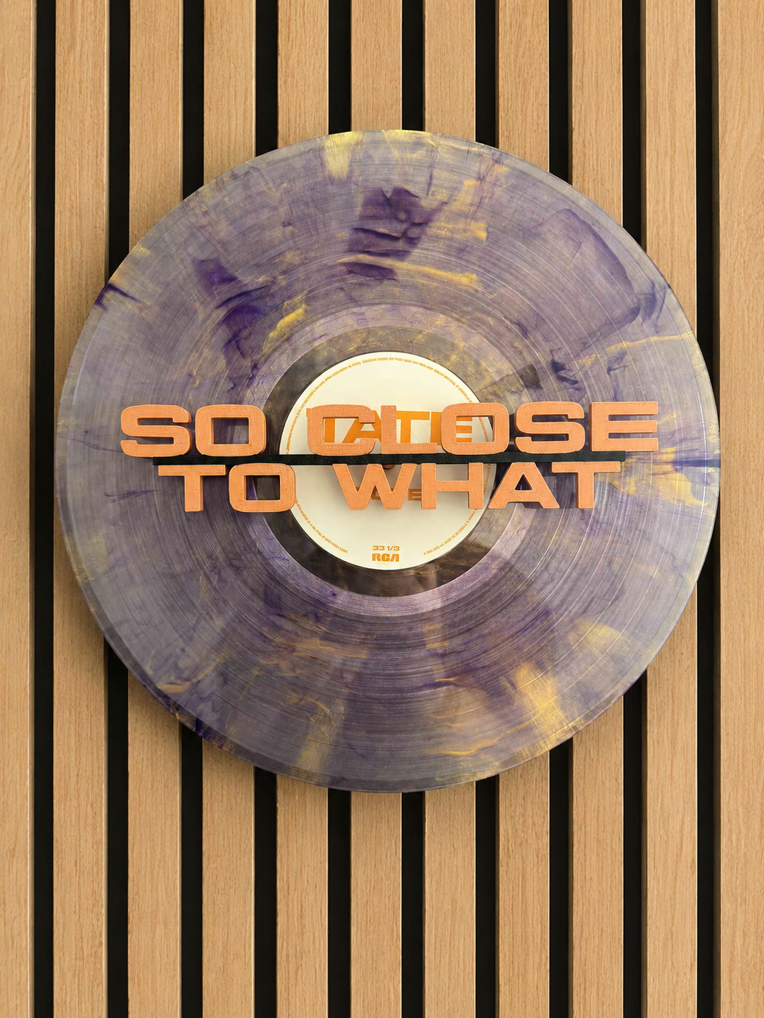 So Close To What - Tate Mcrae (Wall Displayer)