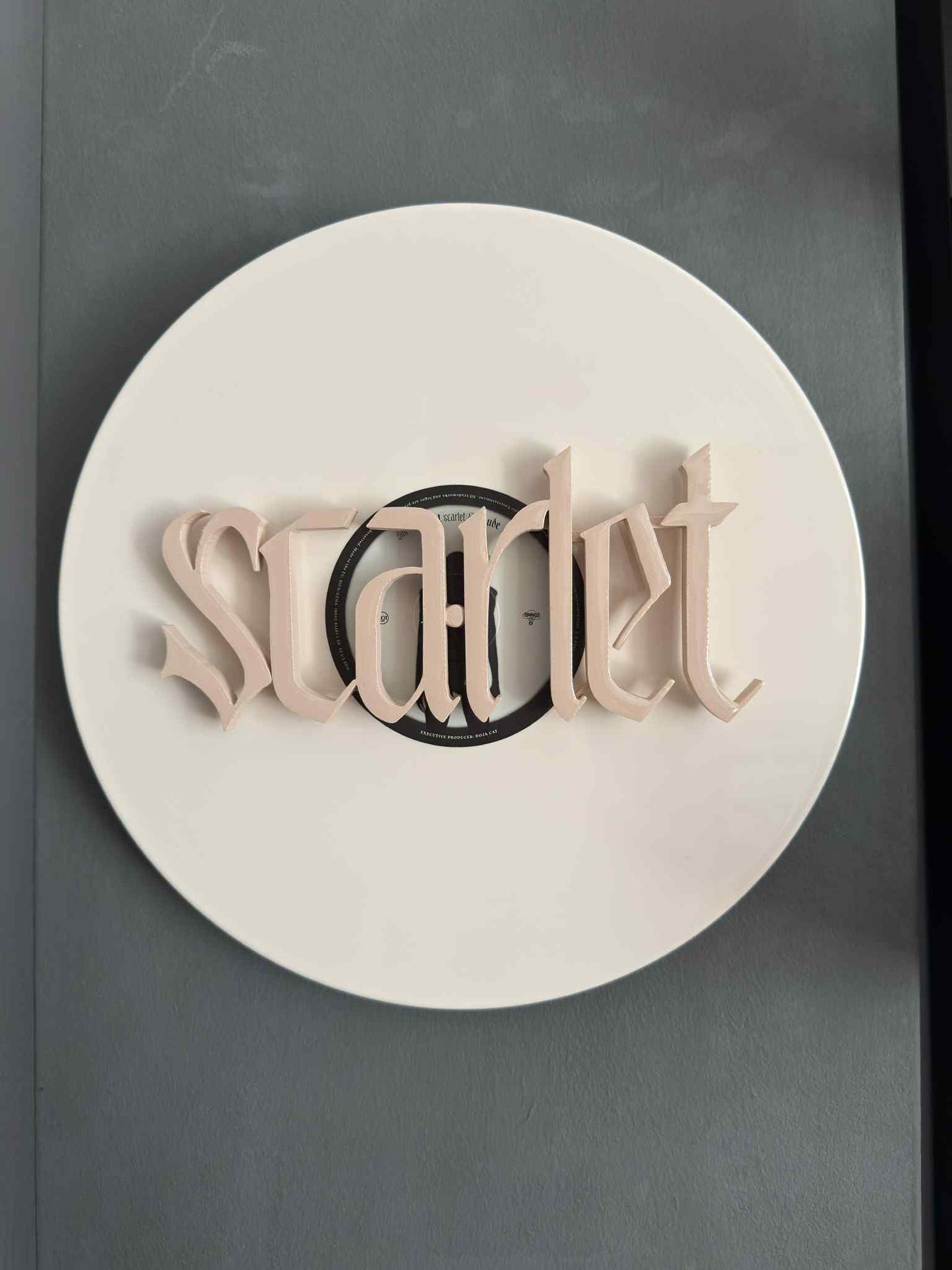 Scarlet - Doja Cat (Wall Displayer)