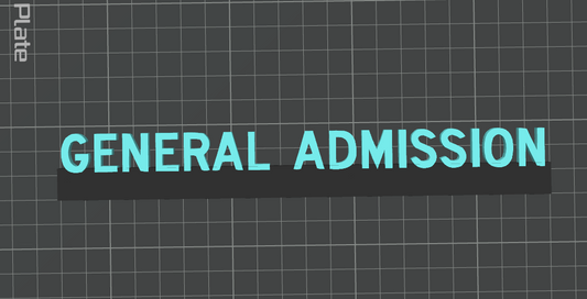 General Admission - MGK (Display Stand)