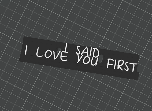 I Said I Love You First - Selena Gomez & Benny Blanco (Display Stand)