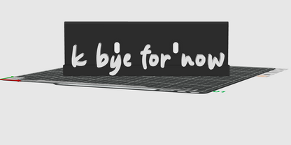 K Bye For Now - Ariana Grande (Display Stand)