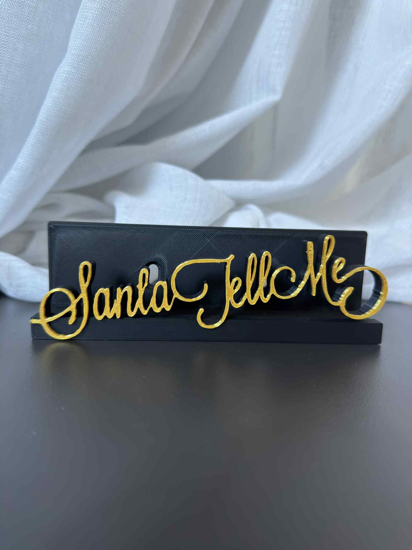Santa Tell Me - Ariana Grande (Display Stand)