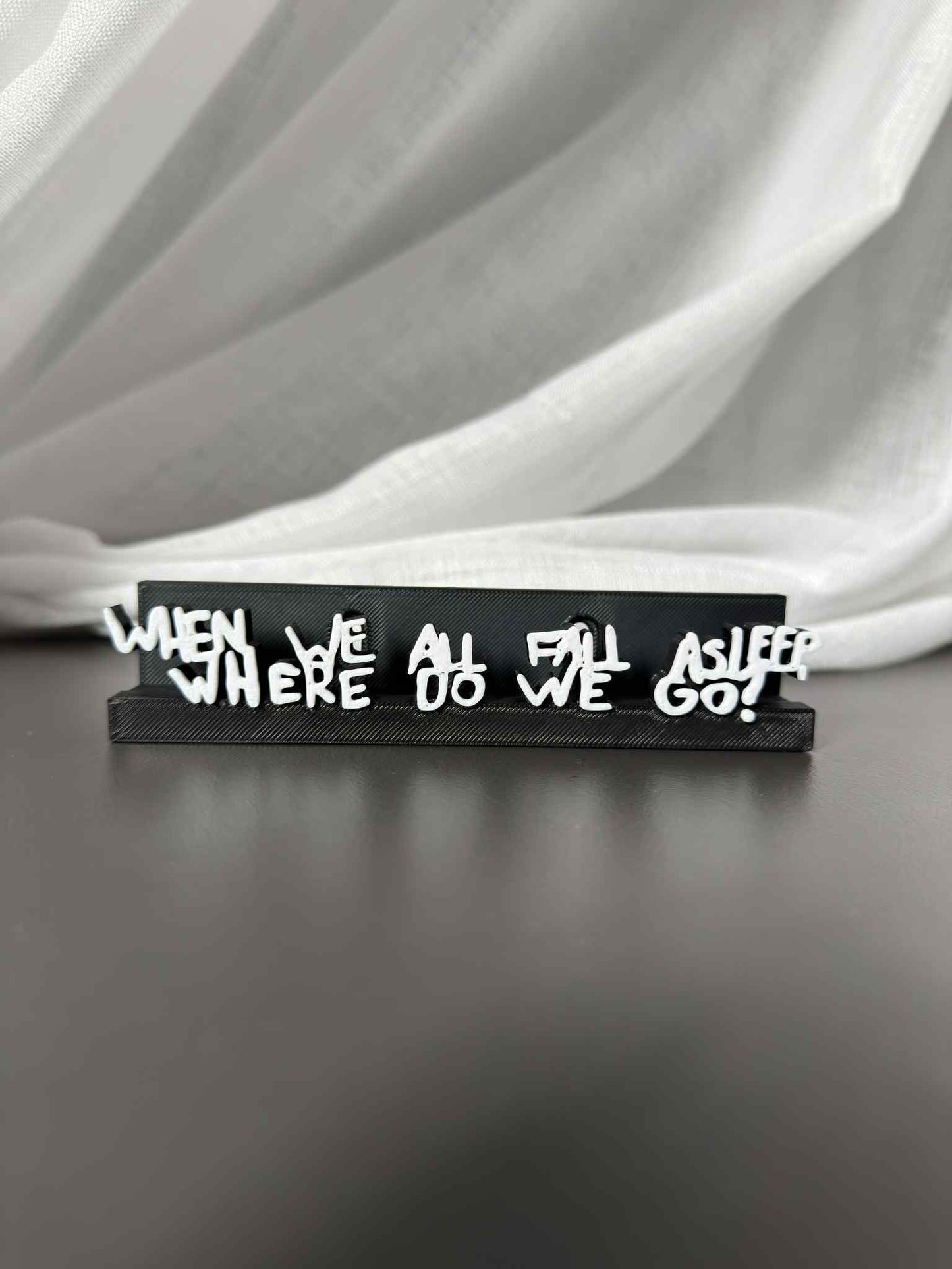 When We All Fall Asleep Where Do We Go? - Billie Eilish (Display Stand)