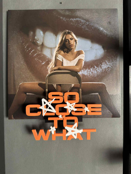 So Close To What - Tate Mcrae (Wall Displayer)