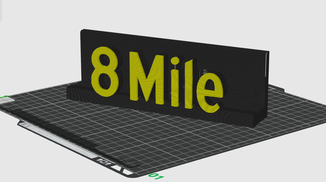 8 Mile - Eminem (Display Stand)