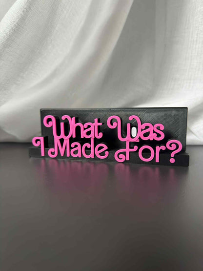 What Was I Made For - Billie Eilish (Display Stand)