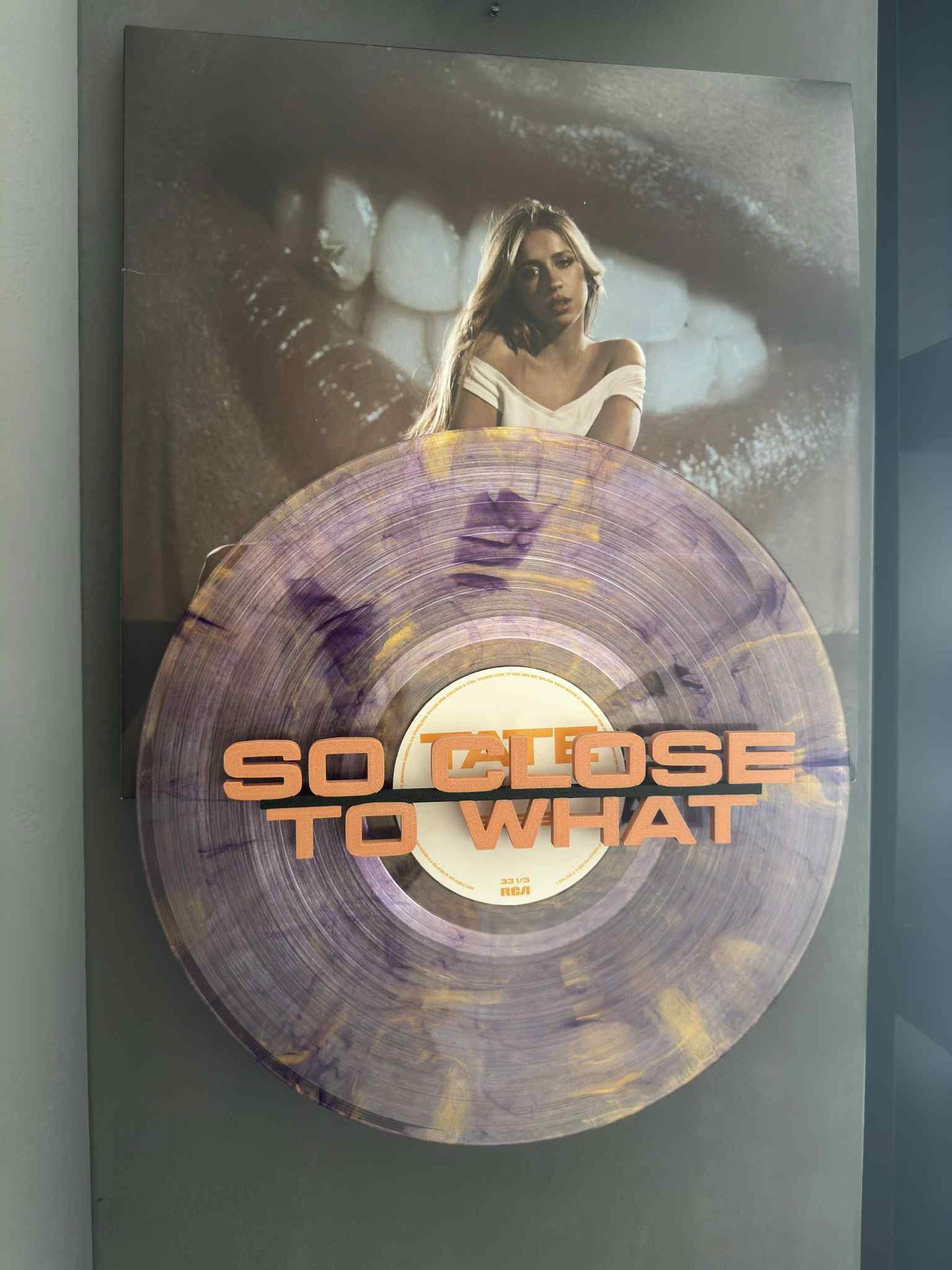 So Close To What - Tate Mcrae (Wall Displayer)