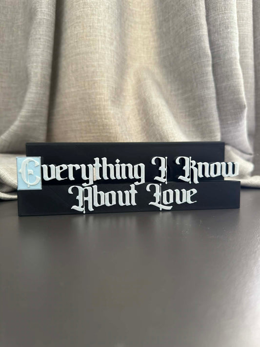 Everything I Know About Love - Laufey (Display Stand)