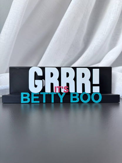 GRRR! It's Betty Boo - Betty Boo (Display Stand)