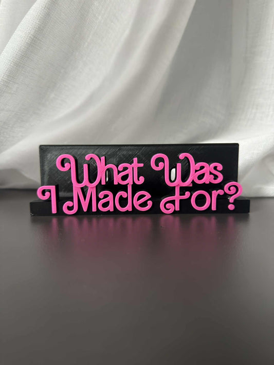 What Was I Made For - Billie Eilish (Display Stand)