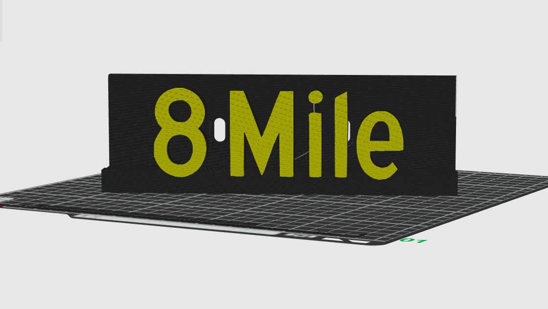 8 Mile - Eminem (Display Stand)
