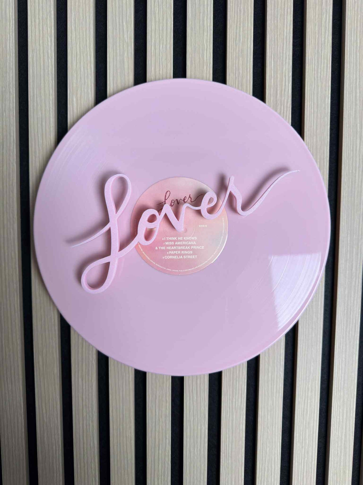 Lover - Taylor Swift (Wall Displayer)