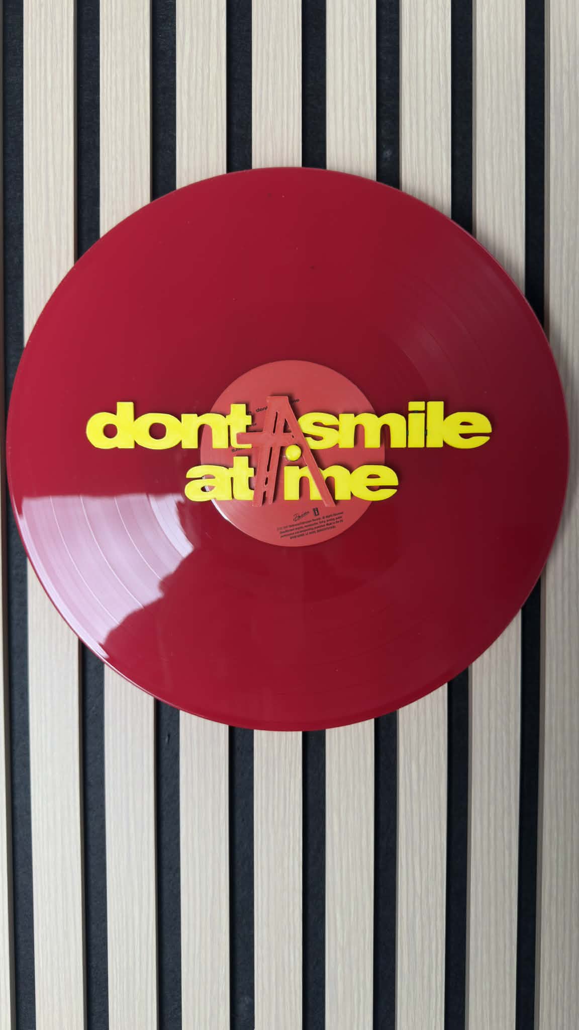 Don't Smile At Me - Billie Eilish (Wall Displayer)