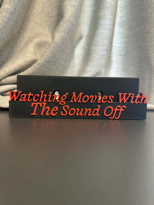 Watching Movies With The Sound Off - Mac Miller (Display Stand)