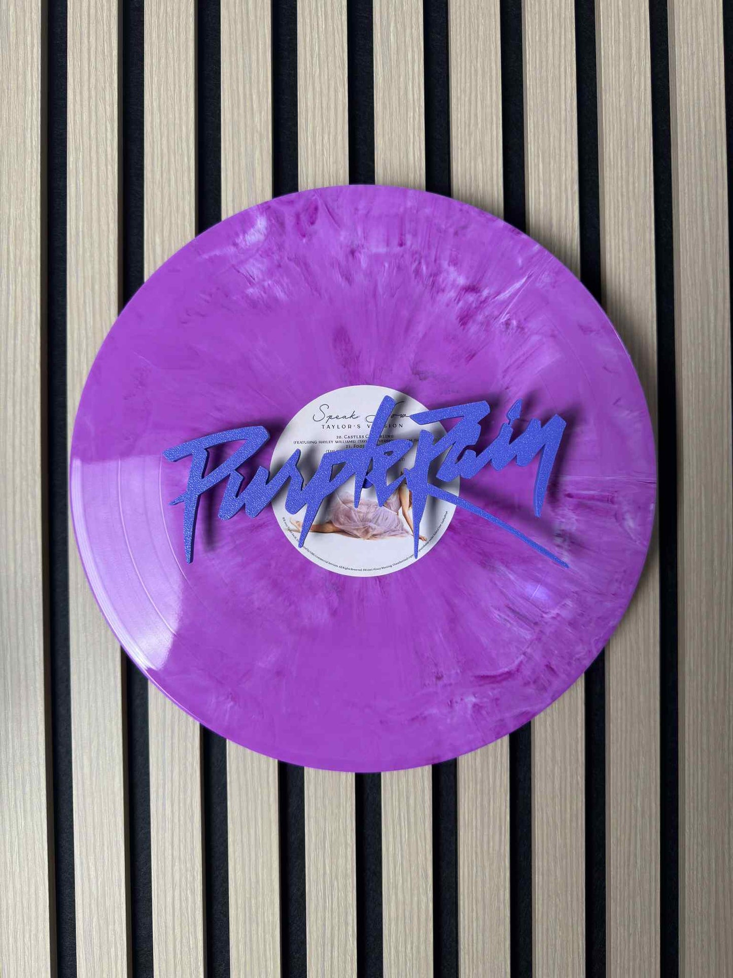 Purple Rain - Prince (Wall Displayer)