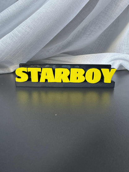 Starboy - The Weeknd (Display Stand)