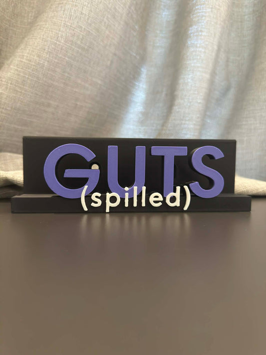 Guts (Spilled) - Olivia Rodrigo (Display Stand)