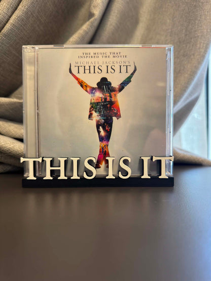 This Is It - Michael Jackson (Display Stand)