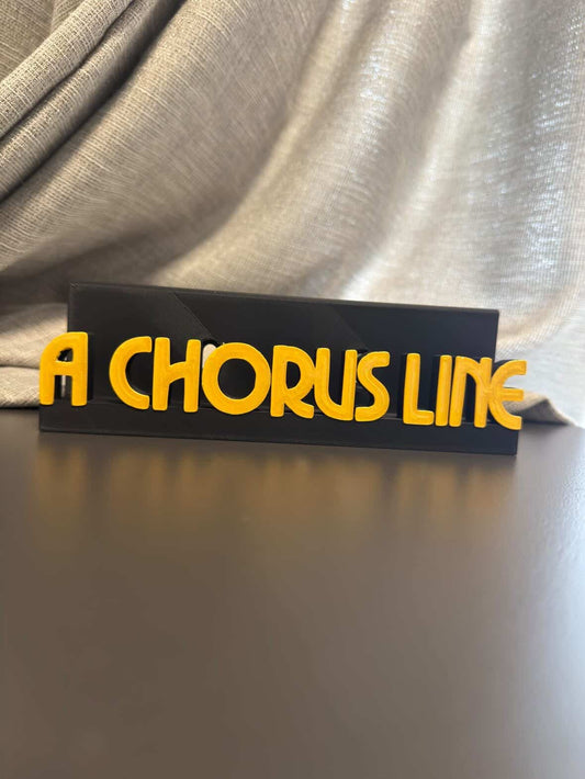 A Chorus Line (Display Stand)