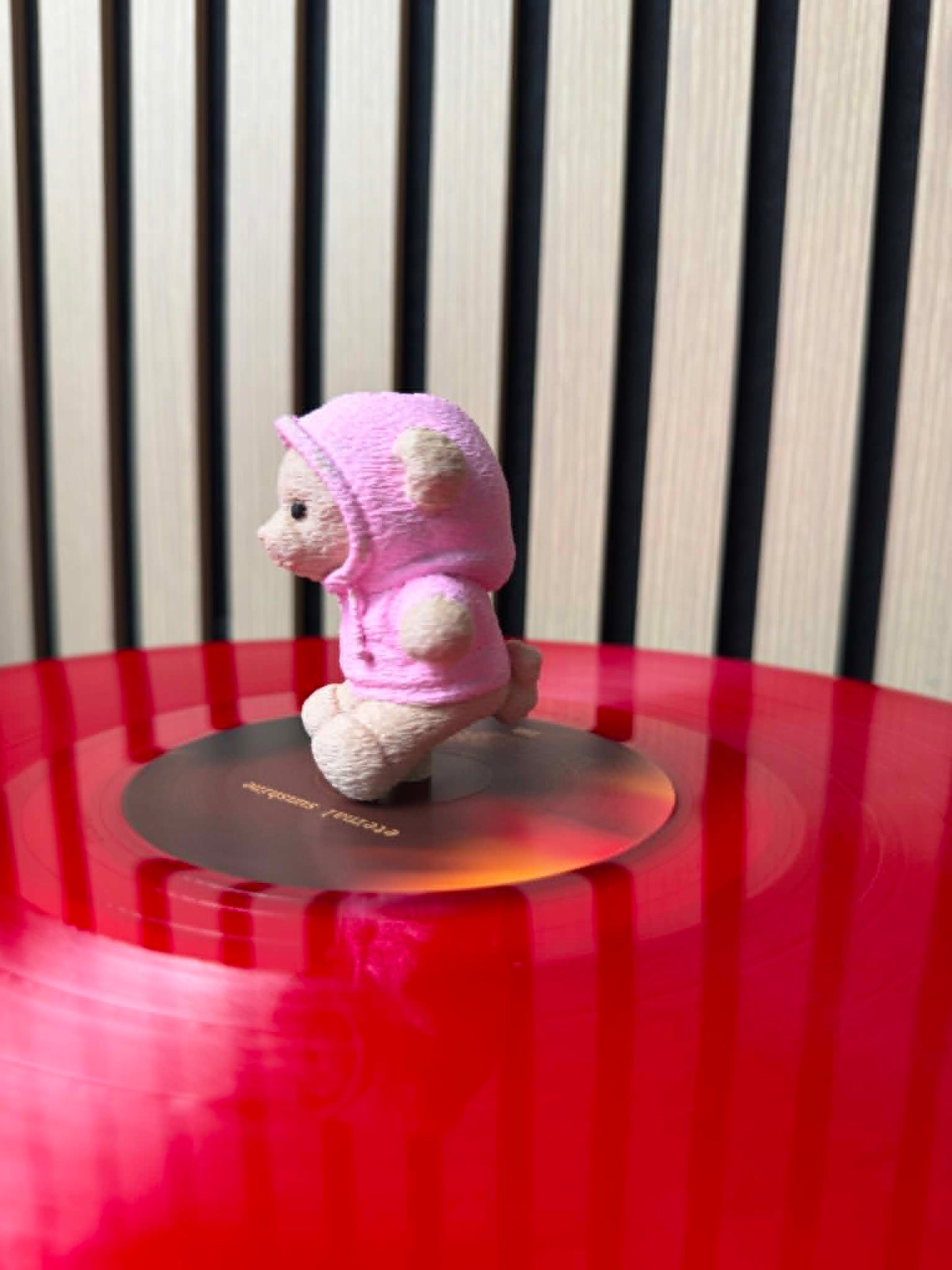 We Can't Be Friends Teddy Bear (Vinyl Charm)