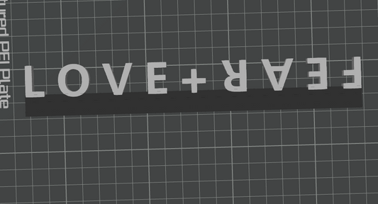 Love + Fear - Marina (Display Stand)