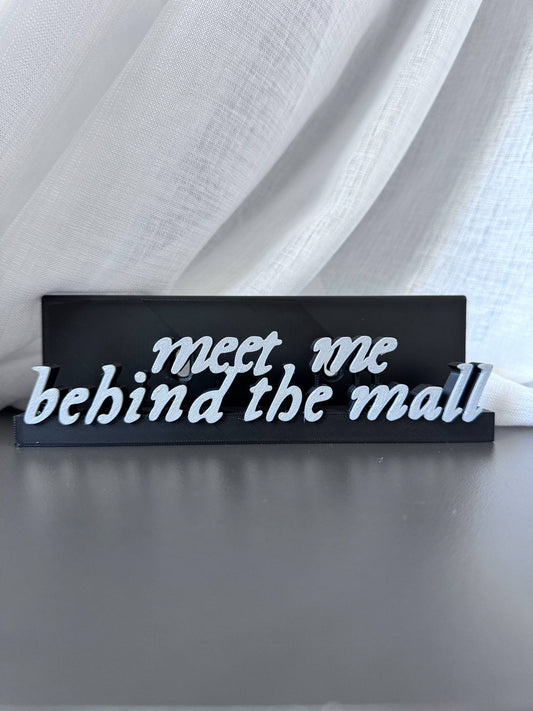Meet Me Behind The Mall - Taylor Swift (Display Stand)