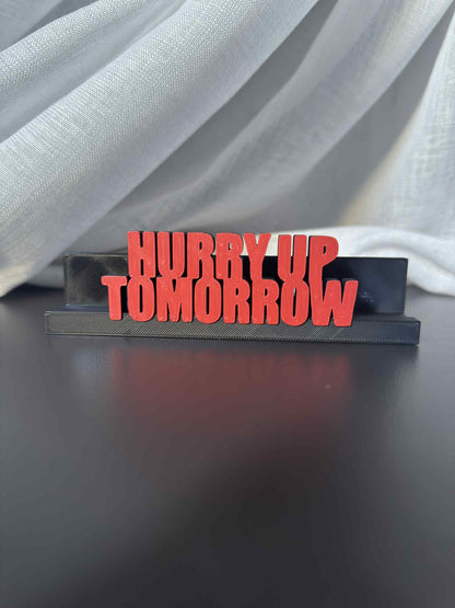 Hurry Up Tommorow - The Weeknd (Display Stand)