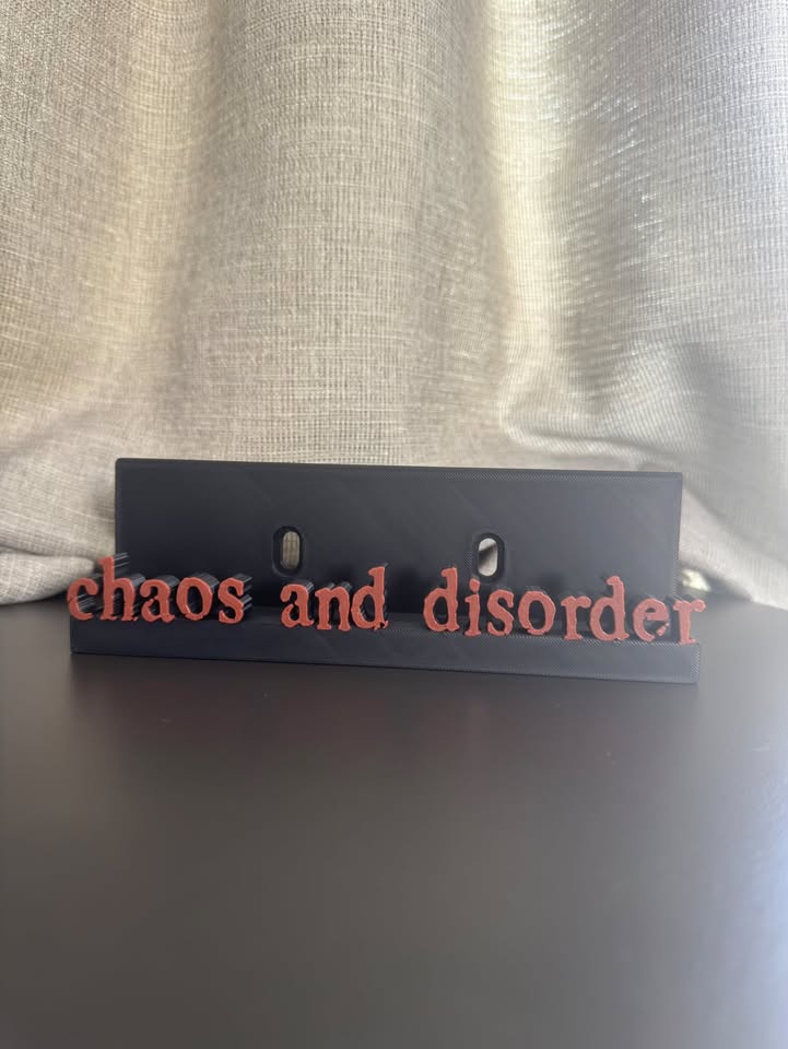 Chaos And Disorder - Prince (Display Stand)