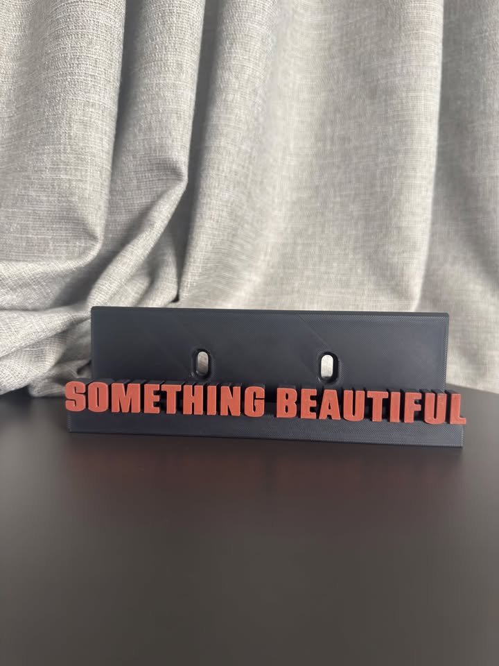 Something Beautiful - Miley Cyrus (Display Stand)