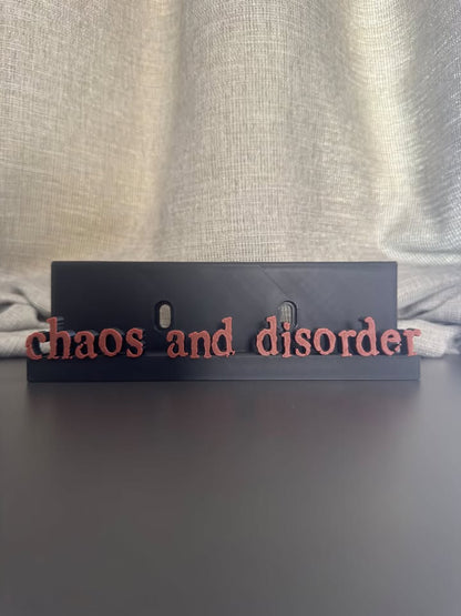 Chaos And Disorder - Prince (Display Stand)
