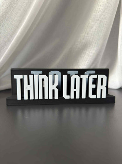 Think Later - Tate Mcrae (Display Stand)