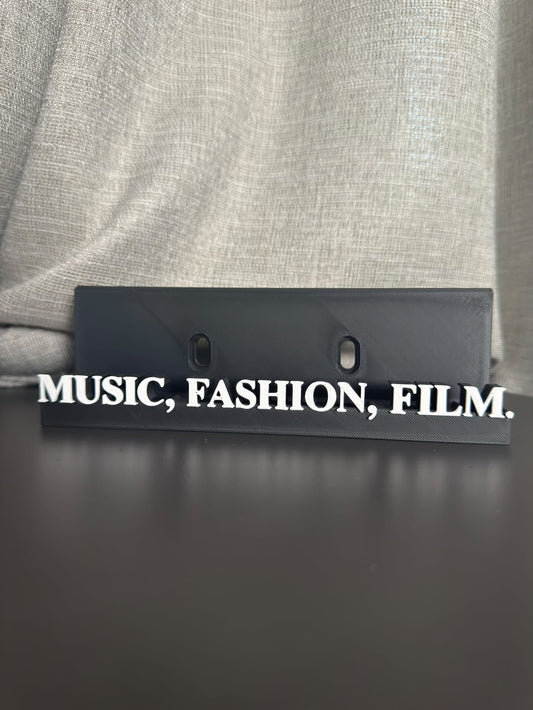 Music,Fashion, Film. - Charli XCX (Display Stand)