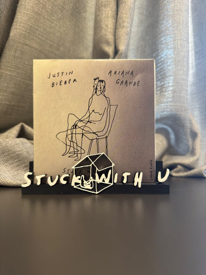Stuck With U - Ariana Grande & Justin Bieber (Display Stand)
