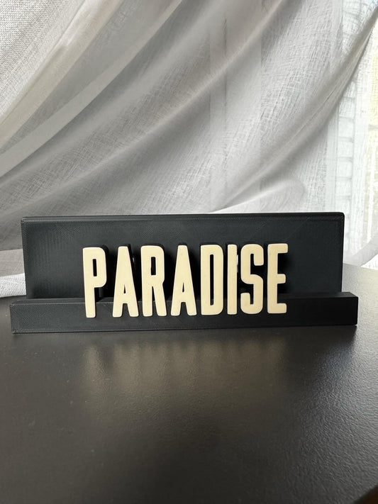 Paradise - Lana Del Rey (Display Stand)