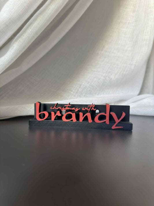 Christmas With Brandy - Brandy (Display Stand)