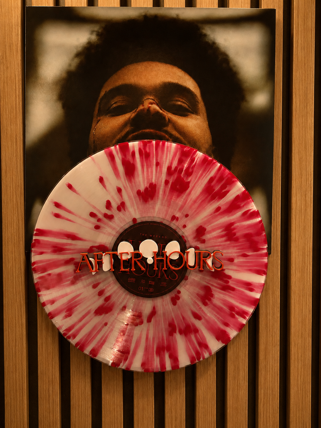 After Hours - The Weeknd (Wall Displayer)