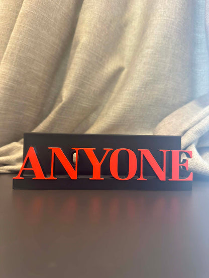 Anyone - Justin Bieber (Display Stand)