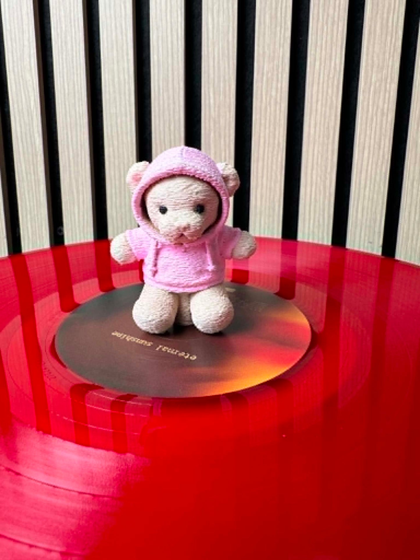 We Can't Be Friends Teddy Bear (Vinyl Charm)