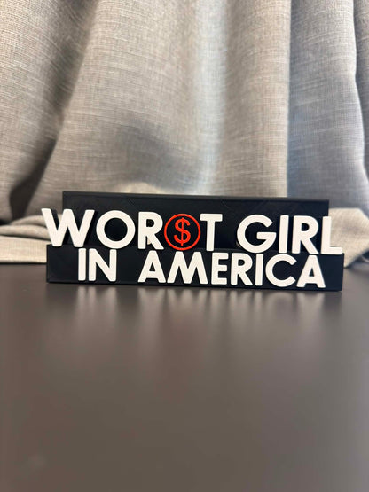Worst Girl In America - Slayyyter (Display Stand)