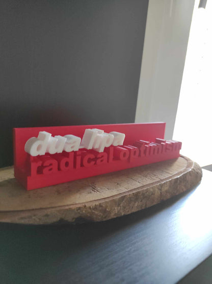 Radical Optimism ALT Cover - Dua Lipa (Display Stand)