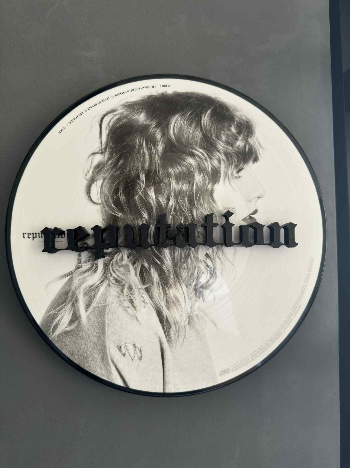 Reputation - Taylor Swift (Wall Displayer)