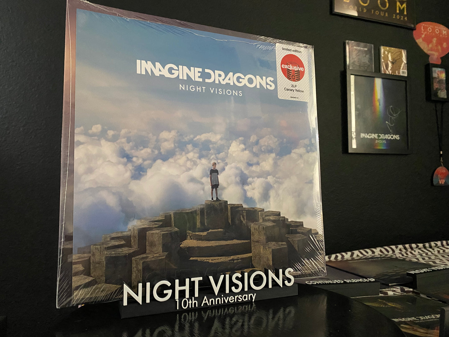 Night Visions (10th Anniversary) - Imagine Dragons (Display Stand)